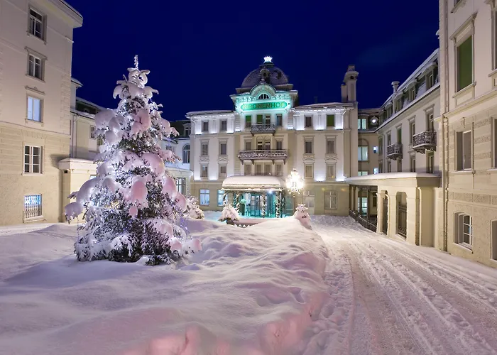 Grand Kronenhof Hotell Pontresina